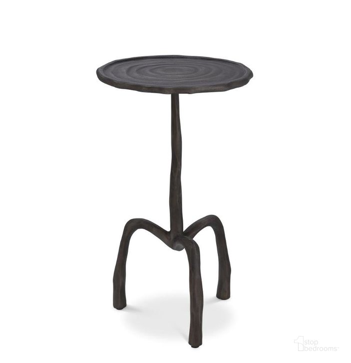 The appearance of Side Table Kubu S Bronze Finish designed by Eichholtz in the modern / contemporary interior design. This bronze piece of furniture  was selected by 1StopBedrooms from Kubu Collection to add a touch of cosiness and style into your home. Sku: 114886. Product Type: Side Table. Image1