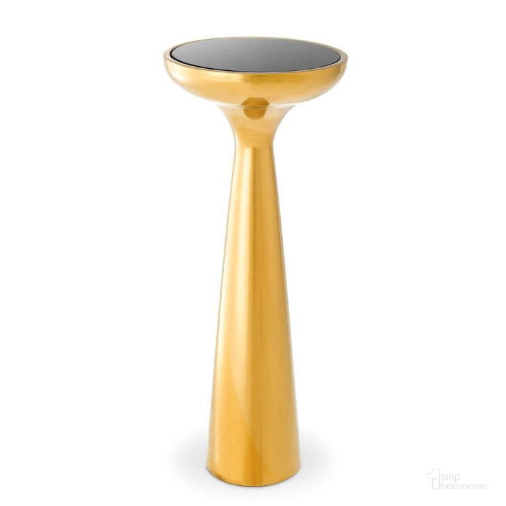 The appearance of Side Table Lindos High Gold Finish designed by Eichholtz in the modern / contemporary interior design. This gold piece of furniture  was selected by 1StopBedrooms from Lindos Collection to add a touch of cosiness and style into your home. Sku: 112504A;112504B. Product Type: Side Table. Image1