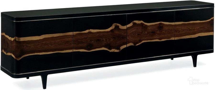 The appearance of Caracole Signature Simpatico Naturalist Entertainment Console designed by Caracole in the modern / contemporary interior design. This natural oak piece of furniture  was selected by 1StopBedrooms from Signature Simpatico Collection to add a touch of cosiness and style into your home. Sku: SIG-017-531. Material: Wood. Product Type: TV Stands and TV Console. Image1
