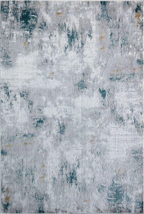 The appearance of Silas SM40B Silver Cloud Abstract Vintage Gray 2' x 8' Area Rug designed by Rugs America in the rustic / southwestern interior design. This silver gray piece of furniture  was selected by 1StopBedrooms from Silas Collection to add a touch of cosiness and style into your home. Sku: RA31050. Material: Polyester. Product Type: Area Rugs. Image1