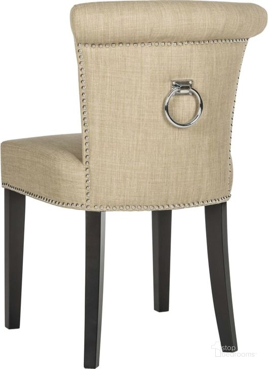 The appearance of Sinclair Beige Ring Chair Set of 2 designed by Safavieh in the traditional interior design. This beige piece of furniture  was selected by 1StopBedrooms from Sinclair Collection to add a touch of cosiness and style into your home. Sku: MCR4705E-SET2. Product Type: Dining Chair. Material: Stainless Steel. Image1