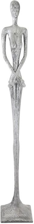 The appearance of Skinny Female Sculpture PH95577 designed by Phillips Collection in the modern / contemporary interior design. This silver piece of furniture  was selected by 1StopBedrooms from  to add a touch of cosiness and style into your home. Sku: PH95577. Material: Resin. Product Type: Sculpture. Image1
