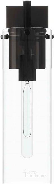 The appearance of Skylark Black Wall Sconce EEI-5649-CLR-BLK designed by Modway in the modern / contemporary interior design. This black piece of furniture  was selected by 1StopBedrooms from Skylark Collection to add a touch of cosiness and style into your home. Sku: EEI-5649-CLR-BLK. Product Type: Wall Sconce. Material: Iron. Image1