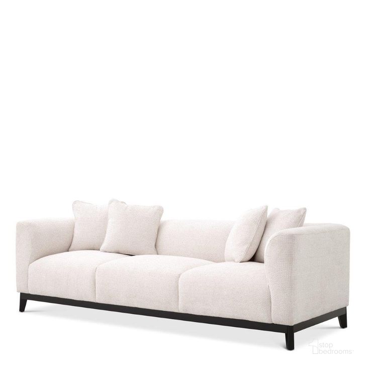 The appearance of Sofa Corso Lyssa Off-White designed by Eichholtz in the modern / contemporary interior design. This off white piece of furniture  was selected by 1StopBedrooms from Corso Collection to add a touch of cosiness and style into your home. Sku: A115813. Product Type: Sofa. Image1