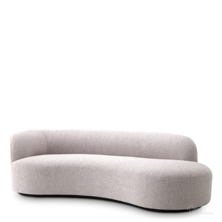 The appearance of Sofa Morten Boucle Grey designed by Eichholtz in the modern / contemporary interior design. This grey piece of furniture  was selected by 1StopBedrooms from Morten Collection to add a touch of cosiness and style into your home. Sku: A116627. Product Type: Sofa. Image1
