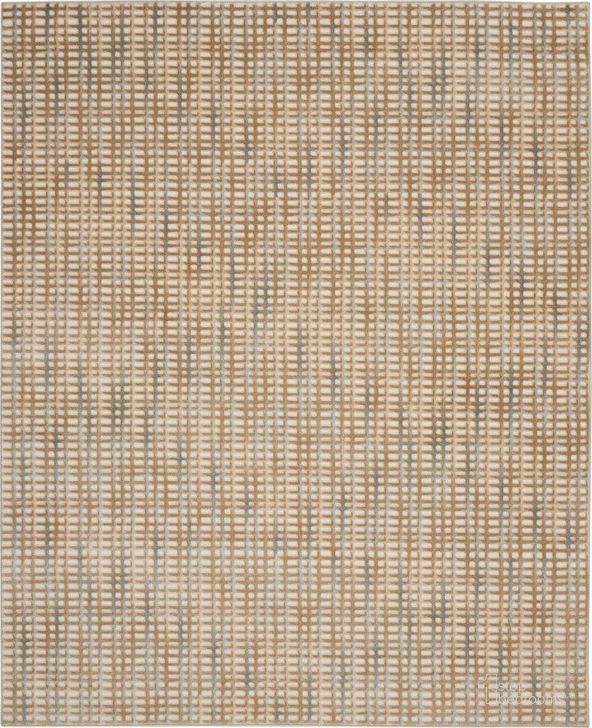 The appearance of Solace Beige And Blue 8 X 10 Area Rug designed by Nourison in the modern / contemporary interior design. This beige and blue piece of furniture  was selected by 1StopBedrooms from Solace Collection to add a touch of cosiness and style into your home. Sku: 99446768902. Material: Polypropylene. Product Type: Area Rugs. Image1