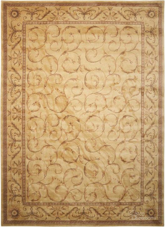 The appearance of Somerset Ivory 10 X 13 Area Rug designed by Nourison in the traditional interior design. This ivory piece of furniture  was selected by 1StopBedrooms from Somerset Collection to add a touch of cosiness and style into your home. Sku: 99446233325. Material: Polyester. Product Type: Area Rugs. Image1