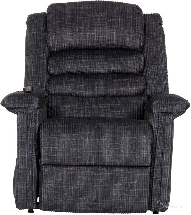 The appearance of Soother Power Lift Recliner In Smoke designed by Catnapper in the traditional interior design. This smoke piece of furniture  was selected by 1StopBedrooms from Soother Collection to add a touch of cosiness and style into your home. Sku: 4825200128. Material: Fabric. Product Type: Recliner. Image1