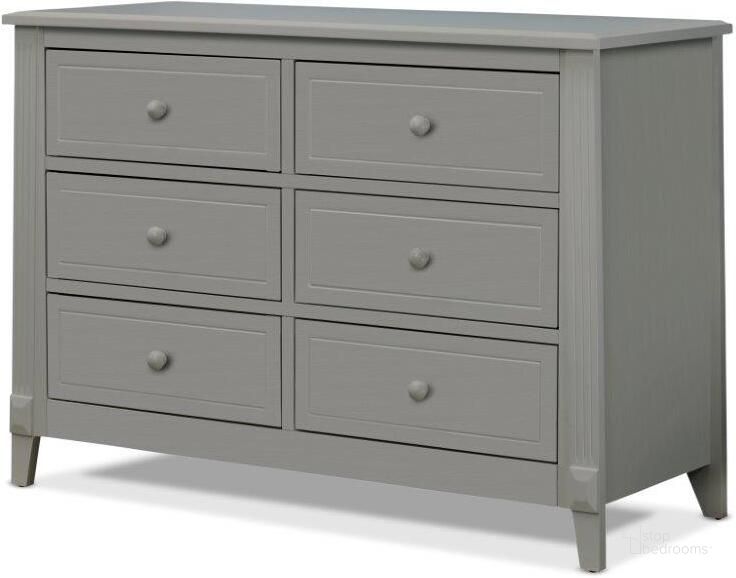 The appearance of Sorelle Berkley Double Dresser In Weathered Gray designed by Sorelle Furniture in the modern / contemporary interior design. This weathered gray piece of furniture  was selected by 1StopBedrooms from Berkley Collection to add a touch of cosiness and style into your home. Sku: 3360-WG. Product Type: Kids Dresser.