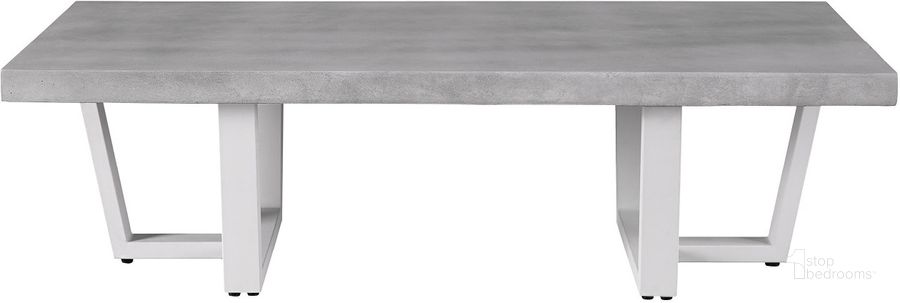 The appearance of South Beach Cocktail Table designed by Universal in the transitional interior design. This aluminum piece of furniture  was selected by 1StopBedrooms from South Beach Collection to add a touch of cosiness and style into your home. Sku: U012820. Product Type: Cocktail Table. Material: Stainless Steel. Image1