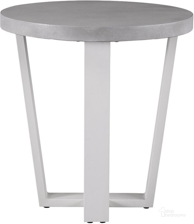 The appearance of South Beach Patio Table designed by Universal in the transitional interior design. This aluminum piece of furniture  was selected by 1StopBedrooms from South Collection to add a touch of cosiness and style into your home. Sku: U012749. Product Type: Bar Table. Material: Stainless Steel. Image1