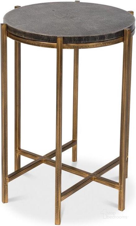 The appearance of Spence Black Side Table designed by Sarreid in the modern / contemporary interior design. This black piece of furniture  was selected by 1StopBedrooms from Spence Collection to add a touch of cosiness and style into your home. Sku: 40818. Product Type: Side Table. Image1