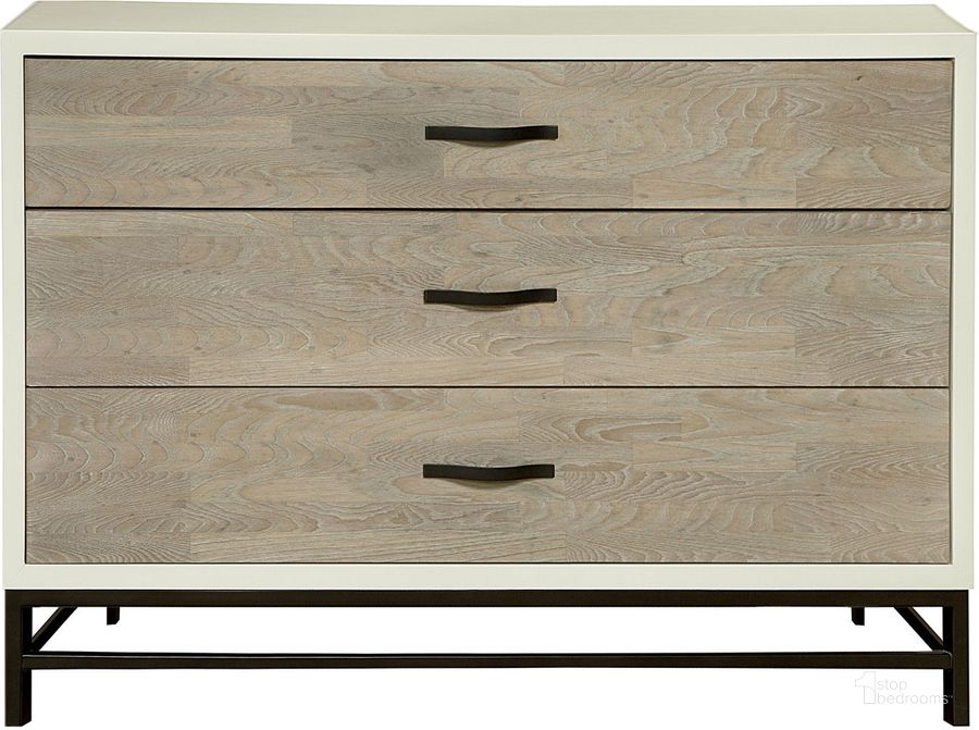 The appearance of Spencer Bedroom 3 Drawer Dresser designed by Universal in the traditional interior design. This gray piece of furniture  was selected by 1StopBedrooms from Spencer Collection to add a touch of cosiness and style into your home. Sku: 219040. Material: Wood. Product Type: Dresser. Image1