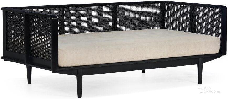 The appearance of Spindle Daybed With White Cotton Mattress In Charcoal designed by Union Home Furniture in the modern / contemporary interior design. This charcoal piece of furniture  was selected by 1StopBedrooms from Spindle Collection to add a touch of cosiness and style into your home. Sku: LVR00117. Bed Type: Daybed. Material: Wood. Product Type: DayBed. Image1