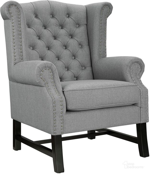 The appearance of Steer Upholstered Fabric Armchair In Light Gray designed by Modway in the modern / contemporary interior design. This light gray piece of furniture  was selected by 1StopBedrooms from Steer Collection to add a touch of cosiness and style into your home. Sku: EEI-2150-LGR. Material: Wood. Product Type: Living Room Chair. Image1