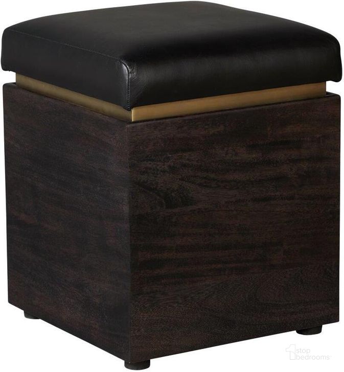 The appearance of Stein Ottoman In Black designed by Union Home Furniture in the transitional interior design. This black piece of furniture  was selected by 1StopBedrooms from  to add a touch of cosiness and style into your home. Sku: BDM00073. Material: Steel. Product Type: Ottoman. Image1