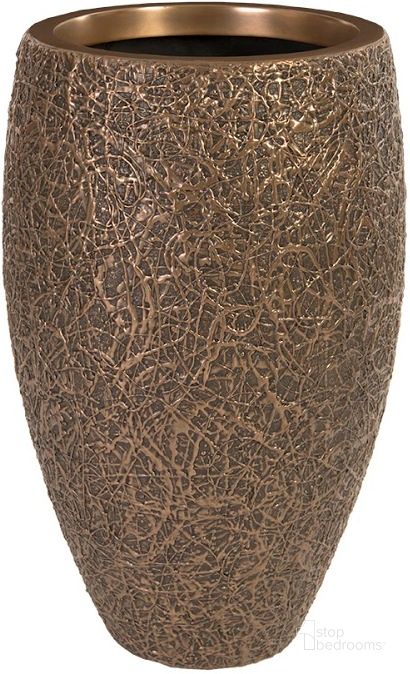 The appearance of String Theory Planter PH83552 designed by Phillips Collection in the modern / contemporary interior design. This bronze piece of furniture  was selected by 1StopBedrooms from  to add a touch of cosiness and style into your home. Sku: PH83552. Product Type: Planter. Material: Resin. Image1