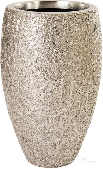 The appearance of String Theory Planter PH83553 designed by Phillips Collection in the modern / contemporary interior design. This silver piece of furniture  was selected by 1StopBedrooms from  to add a touch of cosiness and style into your home. Sku: PH83553. Product Type: Planter. Material: Resin. Image1