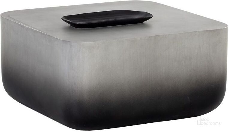 The appearance of Strut Coffee Table - Black Ombre designed by Sunpan in the modern / contemporary interior design. This gray piece of furniture  was selected by 1StopBedrooms from Strut Collection to add a touch of cosiness and style into your home. Sku: 107192. Product Type: Coffee Table. Material: Concrete. Image1