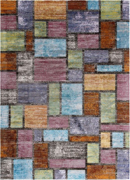The appearance of Success Multicolor Nyssa Abstract Geometric Mosaic 8x10 Area Rug designed by Modway in the modern / contemporary interior design. This multicolor piece of furniture  was selected by 1StopBedrooms from Success Collection to add a touch of cosiness and style into your home. Sku: R-1162A-810. Material: Polypropylene. Product Type: Area Rugs. Image1