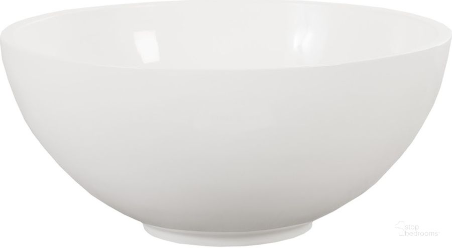 The appearance of Sulu Bowl PH80630 designed by Phillips Collection in the traditional interior design. This white piece of furniture  was selected by 1StopBedrooms from Outdoor Collection to add a touch of cosiness and style into your home. Sku: PH80630. Material: Resin. Product Type: Bowl. Image1