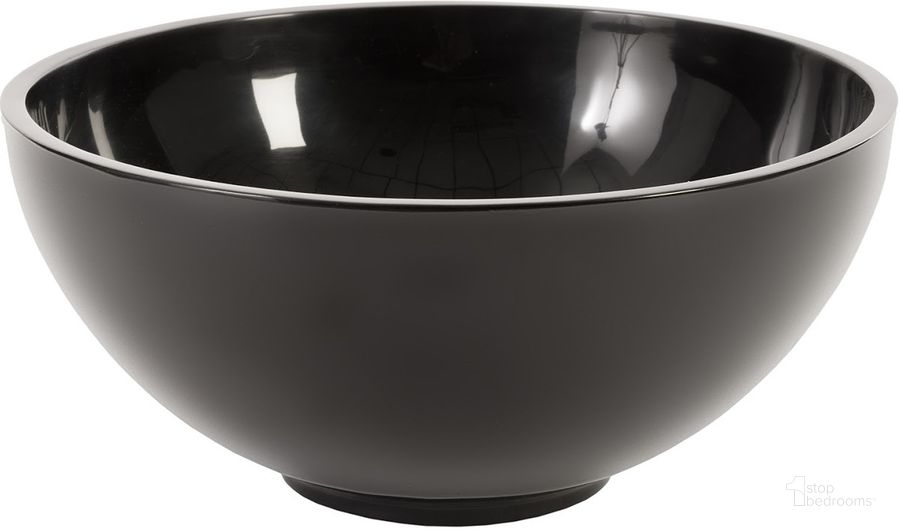 The appearance of Sulu Bowl PH80631 designed by Phillips Collection in the traditional interior design. This black piece of furniture  was selected by 1StopBedrooms from Outdoor Collection to add a touch of cosiness and style into your home. Sku: PH80631. Material: Resin. Product Type: Bowl. Image1