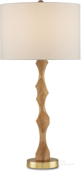 The appearance of Sunbird Wood Table Lamp In Natural designed by Currey & Company in the modern / contemporary interior design. This natural piece of furniture  was selected by 1StopBedrooms from Sunbird Collection to add a touch of cosiness and style into your home. Sku: 6000-0894. Material: Wood. Product Type: Table Lamp. Image1
