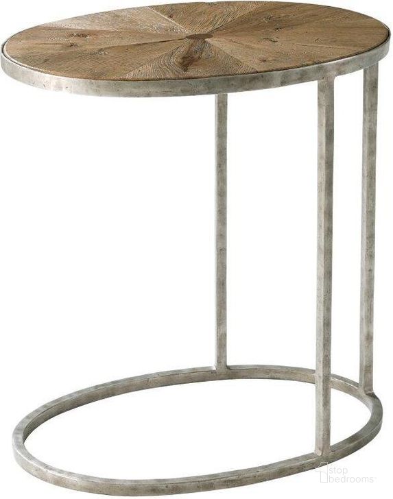 The appearance of Sunburst Cantilever Accent Table CB50055.C062 designed by Theodore Alexander in the rustic / southwestern interior design. This  piece of furniture  was selected by 1StopBedrooms from Echoes Collection to add a touch of cosiness and style into your home. Sku: CB50055.C062. Material: Wood. Product Type: Accent Table.