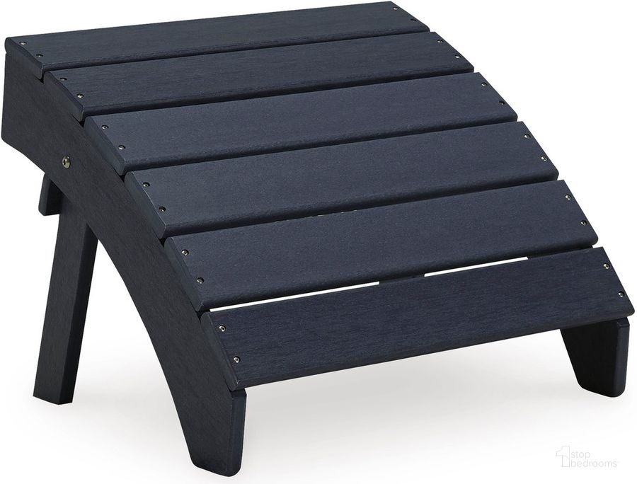 The appearance of Sundown Treasure Black Ottoman designed by Signature Design by Ashley in the modern / contemporary interior design. This black piece of furniture  was selected by 1StopBedrooms from Sundown Treasure Collection to add a touch of cosiness and style into your home. Sku: P008-813. Product Type: Outdoor Ottoman. Image1