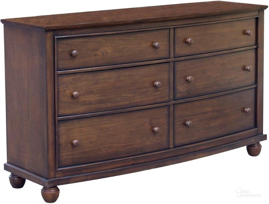 The appearance of Sunset Trading Bahama Shutter Wood 6 Drawer Dresser designed by Sunset Trading in the country / farmhouse interior design. This walnut piece of furniture  was selected by 1StopBedrooms from Bahama Shutter Wood Collection to add a touch of cosiness and style into your home. Sku: CF-1130-0158. Material: Wood. Product Type: Dresser. Image1