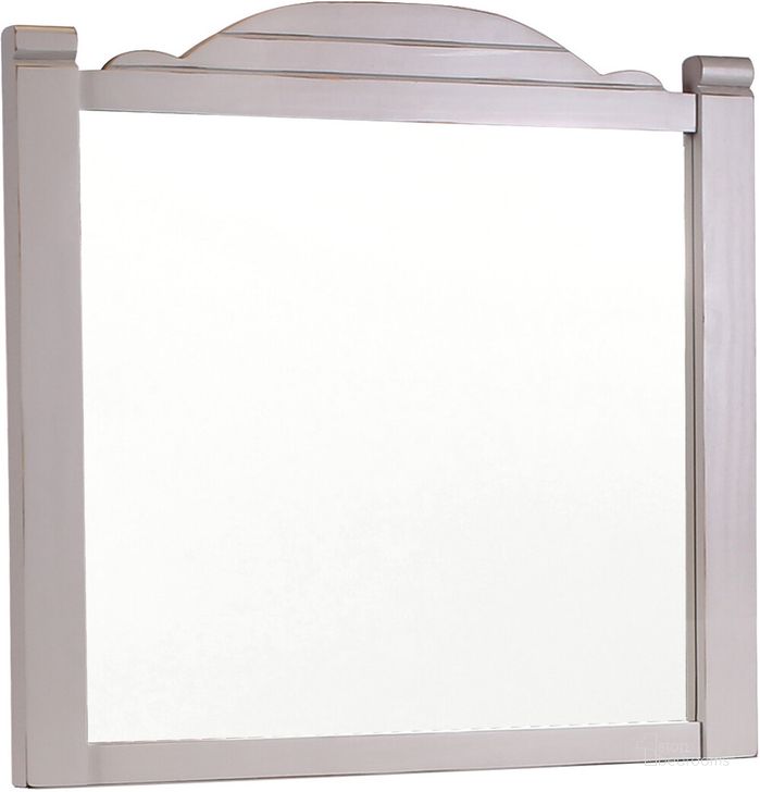 The appearance of Sunset Trading Coastal Charm Mirror designed by Sunset Trading in the modern / contemporary interior design. This gray piece of furniture  was selected by 1StopBedrooms from Coastal Charm Collection to add a touch of cosiness and style into your home. Sku: HH-4270-320. Product Type: Mirror. Material: Pine. Image1