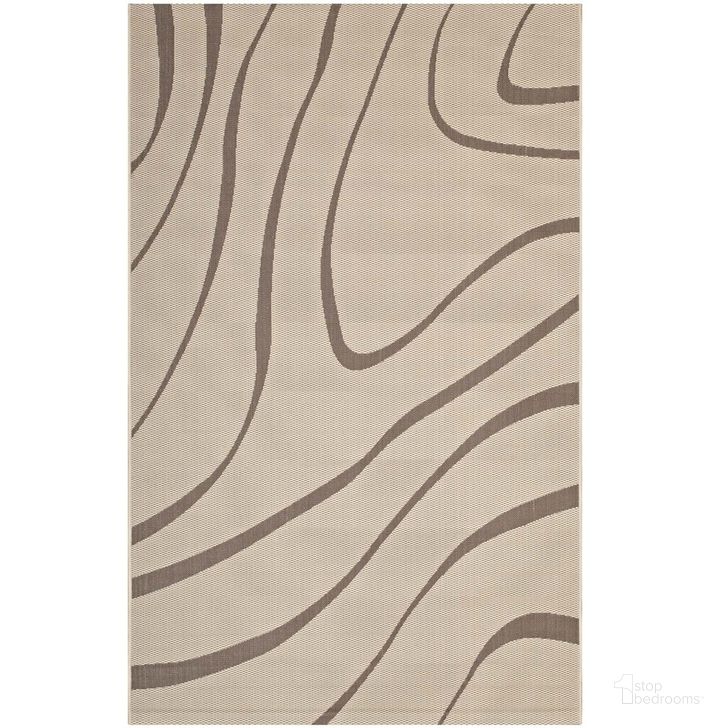 The appearance of Surge Swirl Abstract 8X10 Indoor and Outdoor Area Rug In Light and Dark Beige designed by Modway in the modern / contemporary interior design. This light and dark beige piece of furniture  was selected by 1StopBedrooms from Surge Collection to add a touch of cosiness and style into your home. Sku: R-1138A-810. Material: Polypropylene. Product Type: Area Rugs. Image1