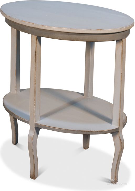 The appearance of Swedish Gray Side Table designed by Sarreid in the traditional interior design. This grey piece of furniture  was selected by 1StopBedrooms from Swedish Collection to add a touch of cosiness and style into your home. Sku: 52970. Product Type: Side Table. Image1