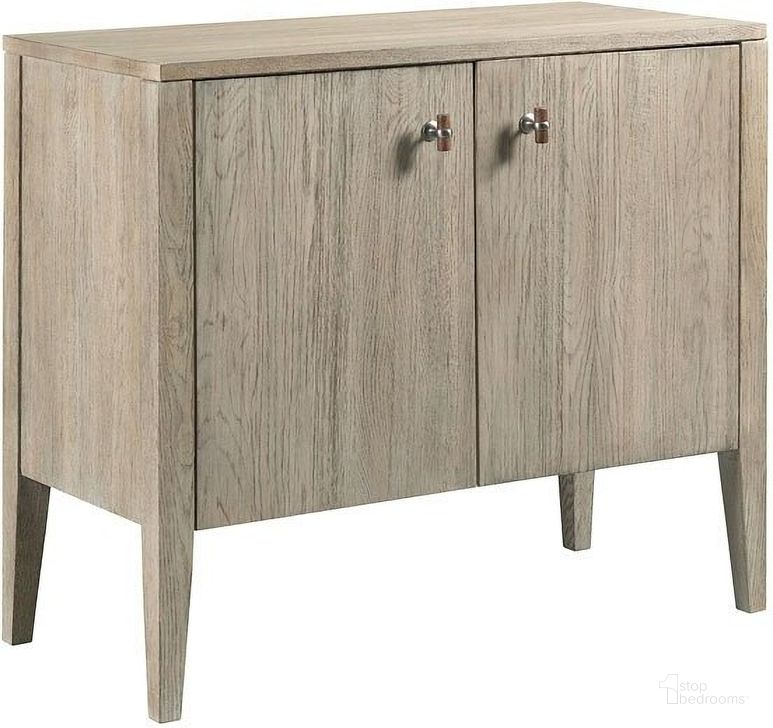 The appearance of Symmetry Sand Door Chest designed by Kincaid in the transitional interior design. This beige piece of furniture  was selected by 1StopBedrooms from Symmetry Collection to add a touch of cosiness and style into your home. Sku: 939-225. Material: Wood. Product Type: Accent Chest. Image1