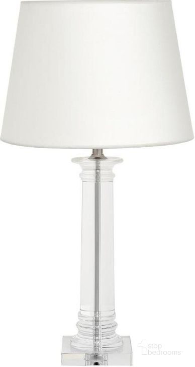 The appearance of Table Lamp Bulgari L Incl Shade designed by Eichholtz in the modern / contemporary interior design. This crystal piece of furniture  was selected by 1StopBedrooms from Bulgari Collection to add a touch of cosiness and style into your home. Sku: 108441AUL;108441BUL. Product Type: Table Lamp. Image1