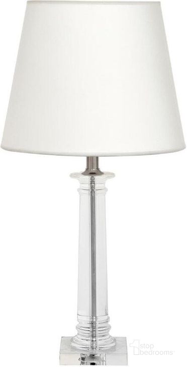 The appearance of Table Lamp Bulgari S designed by Eichholtz in the modern / contemporary interior design. This crystal piece of furniture  was selected by 1StopBedrooms from Bulgari Collection to add a touch of cosiness and style into your home. Sku: 108440AUL;108440BUL. Product Type: Table Lamp. Image1