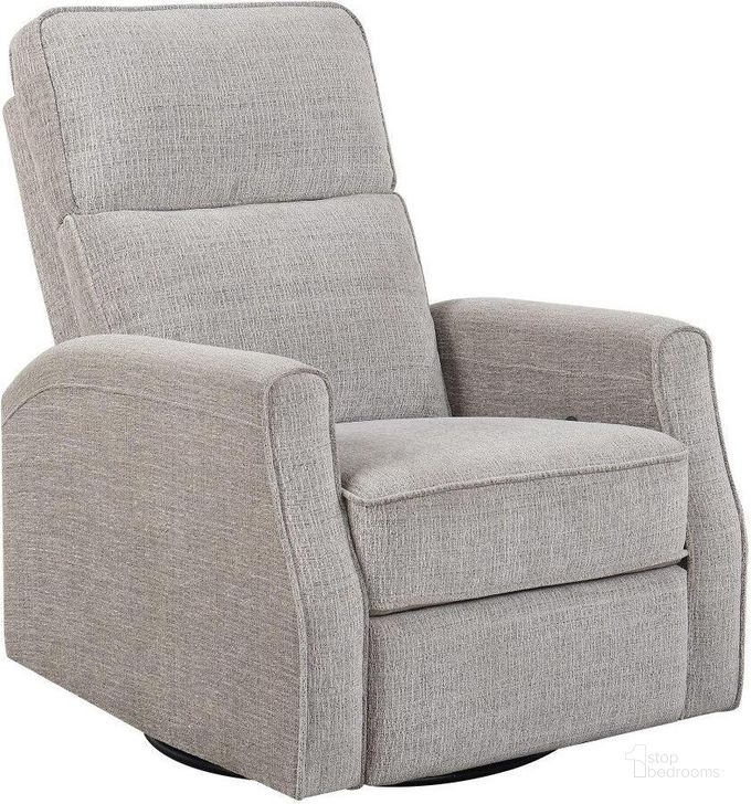 The appearance of Tabor Swivel Gliding Recliner In Wheat designed by Emerald Home Furnishings in the transitional interior design. This wheat piece of furniture  was selected by 1StopBedrooms from Tabor Collection to add a touch of cosiness and style into your home. Sku: U3299-04-05. Material: Polyester. Product Type: Recliner. Image1