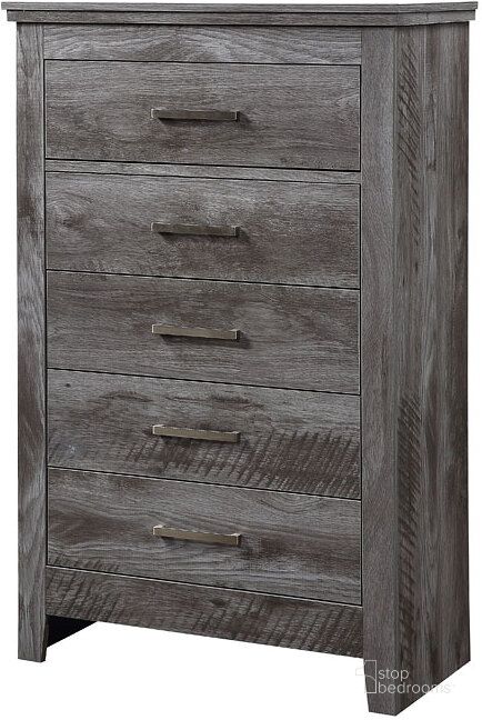 The appearance of Tal Rustic Oak Chest designed by Leisure Living in the rustic / southwestern interior design. This rustic oak piece of furniture  was selected by 1StopBedrooms from Tal Collection to add a touch of cosiness and style into your home. Sku: 27326. Material: Wood. Product Type: Chest. Image1