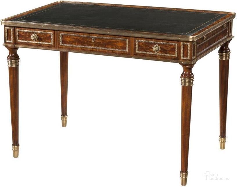 The appearance of Tales From France Writing Table designed by Theodore Alexander in the traditional interior design. This  piece of furniture  was selected by 1StopBedrooms from Essential Collection to add a touch of cosiness and style into your home. Sku: 7100-135BL. Material: Wood. Product Type: Writing Desk.