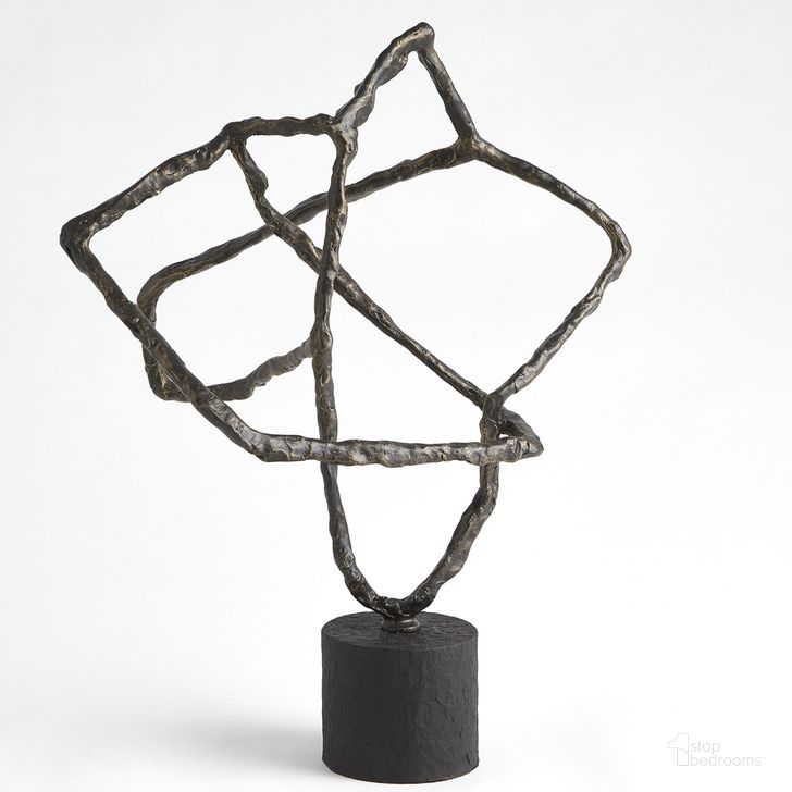 The appearance of Tangled Sculpture In Bronze designed by Global Views in the modern / contemporary interior design. This black piece of furniture  was selected by 1StopBedrooms from Tangled Collection to add a touch of cosiness and style into your home. Sku: 7.80608. Product Type: Sculpture. Material: Iron. Image1