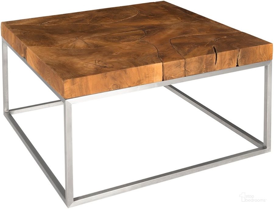 The appearance of Teak Puzzle Coffee Table ID75956 designed by Phillips Collection in the modern / contemporary interior design. This brown piece of furniture  was selected by 1StopBedrooms from  to add a touch of cosiness and style into your home. Sku: ID75956. Material: Wood. Product Type: Coffee Table. Image1