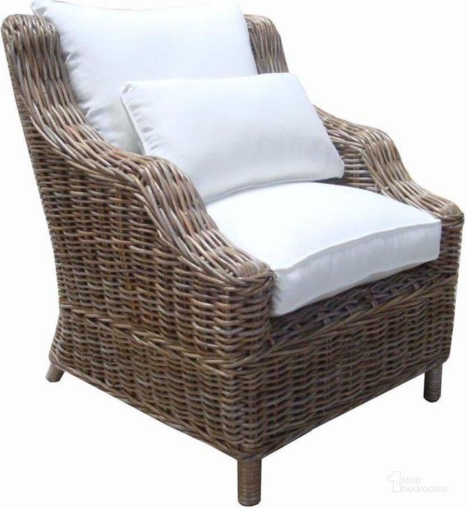 The appearance of Tenerife Grey Kubu Lounge Chair designed by Padmas Plantation in the modern / contemporary interior design. This grey piece of furniture  was selected by 1StopBedrooms from Tenerife Collection to add a touch of cosiness and style into your home. Sku: TEN01-KUBU. Material: Rattan. Product Type: Lounge Chair. Image1
