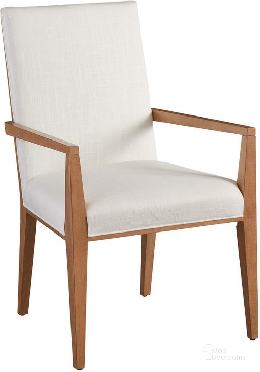 The appearance of Terabithia Blue Arm Chair 0qb24515772 designed by Isaac Tahari in the transitional interior design. This white piece of furniture  was selected by 1StopBedrooms from Terabithia Collection to add a touch of cosiness and style into your home. Sku: 01-0934-883-01. Product Type: Arm Chair. Image1
