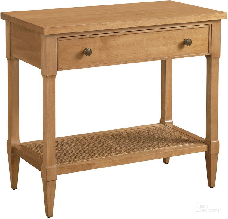 The appearance of Terabithia Blue Nightstand 0qb24515764 designed by Isaac Tahari in the coastal interior design. This blue piece of furniture  was selected by 1StopBedrooms from Terabithia Collection to add a touch of cosiness and style into your home. Sku: 01-0934-623. Product Type: Nightstand. Image1