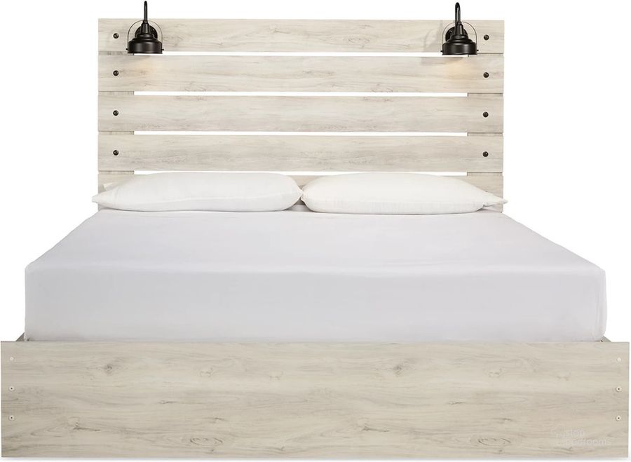 The appearance of Terracotta White Wash King Panel Bed 0qd2379526 designed by Leisure Living in the rustic / southwestern interior design. This white wash piece of furniture  was selected by 1StopBedrooms from Terracotta Collection to add a touch of cosiness and style into your home. Sku: B192-160;B192-56;B192-58;B100-14. Bed Type: Storage Bed. Material: Wood. Product Type: Storage Bed. Bed Size: King. Image1