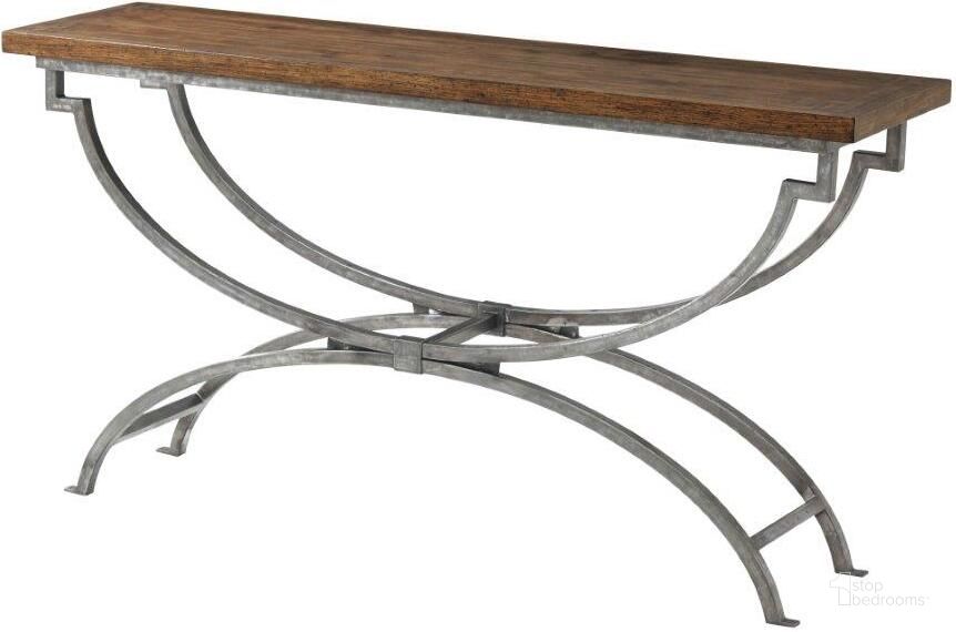 The appearance of The Marguerite Console Table designed by Theodore Alexander in the transitional interior design. This  piece of furniture  was selected by 1StopBedrooms from Tavel Collection to add a touch of cosiness and style into your home. Sku: TA53001.C147. Material: Wood. Product Type: Console Table.