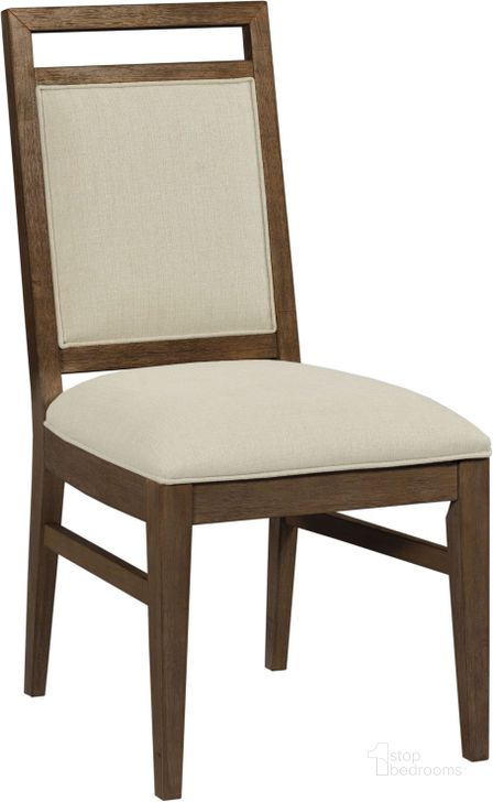 The appearance of The Nook Upholstered Side Chair Set of 2 664-636 designed by Kincaid in the transitional interior design. This medium stain piece of furniture  was selected by 1StopBedrooms from The Nook Collection to add a touch of cosiness and style into your home. Sku: 664-636. Material: Wood. Product Type: Side Chair. Image1
