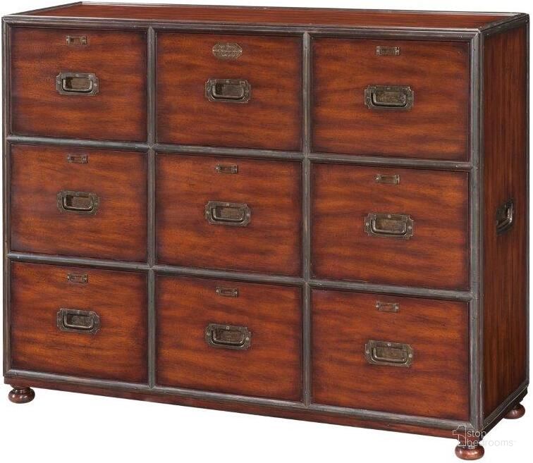 The appearance of The Officers Chest designed by Theodore Alexander in the traditional interior design. This  piece of furniture  was selected by 1StopBedrooms from Campaign Collection to add a touch of cosiness and style into your home. Sku: 6000-172. Product Type: Chest. Material: Brass.