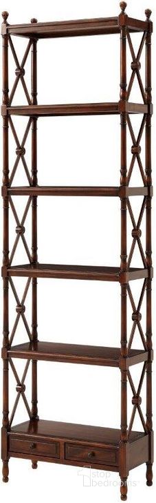The appearance of The Regency Display Etagere designed by Theodore Alexander in the traditional interior design. This  piece of furniture  was selected by 1StopBedrooms from Essential Collection to add a touch of cosiness and style into your home. Sku: 6300-009. Product Type: Etagere.