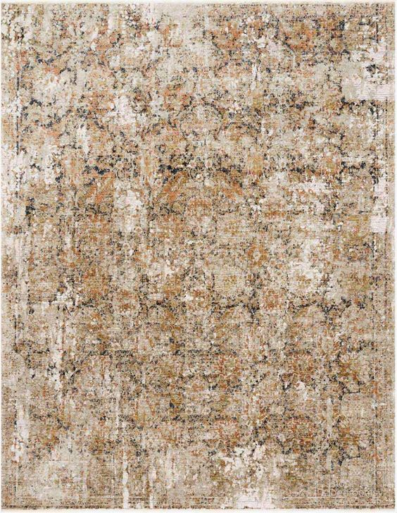 The appearance of Theia Taupe/Gold Rug THEITHE-02TAGO160S designed by Loloi Rugs in the traditional interior design. This taupe and gold piece of furniture  was selected by 1StopBedrooms from Theia Collection to add a touch of cosiness and style into your home. Sku: THEITHE-02TAGO160S. Material: Polyester. Product Type: Rug. Image1